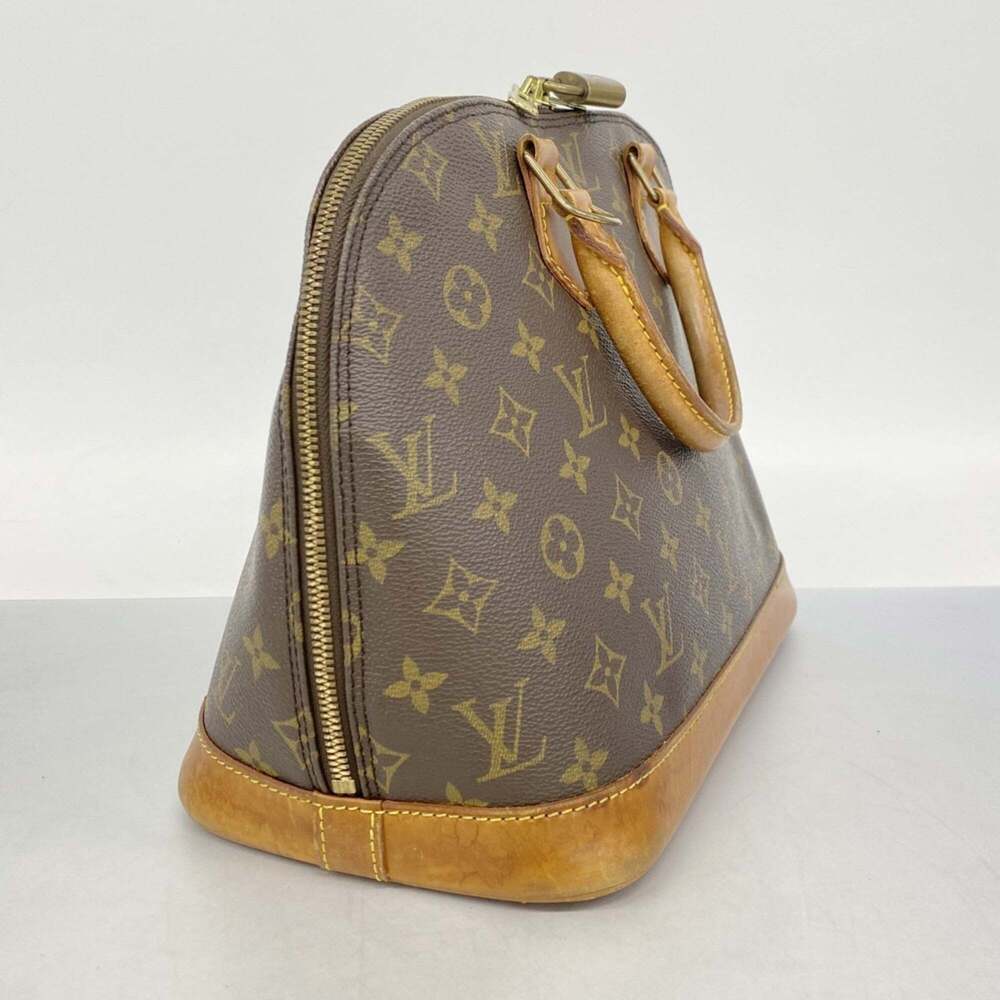 Louis Vuitton Alma Monogram Handbag M51130 Brown Women's - Picture 2 of 10